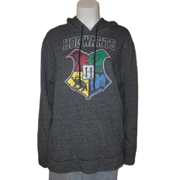 Harry Potter Hogwarts Hoodie || Large || EUC - Picture 1 of 12